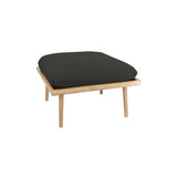 Lounge Around Shuffle Pouffe: Dark Oak +  Shadow