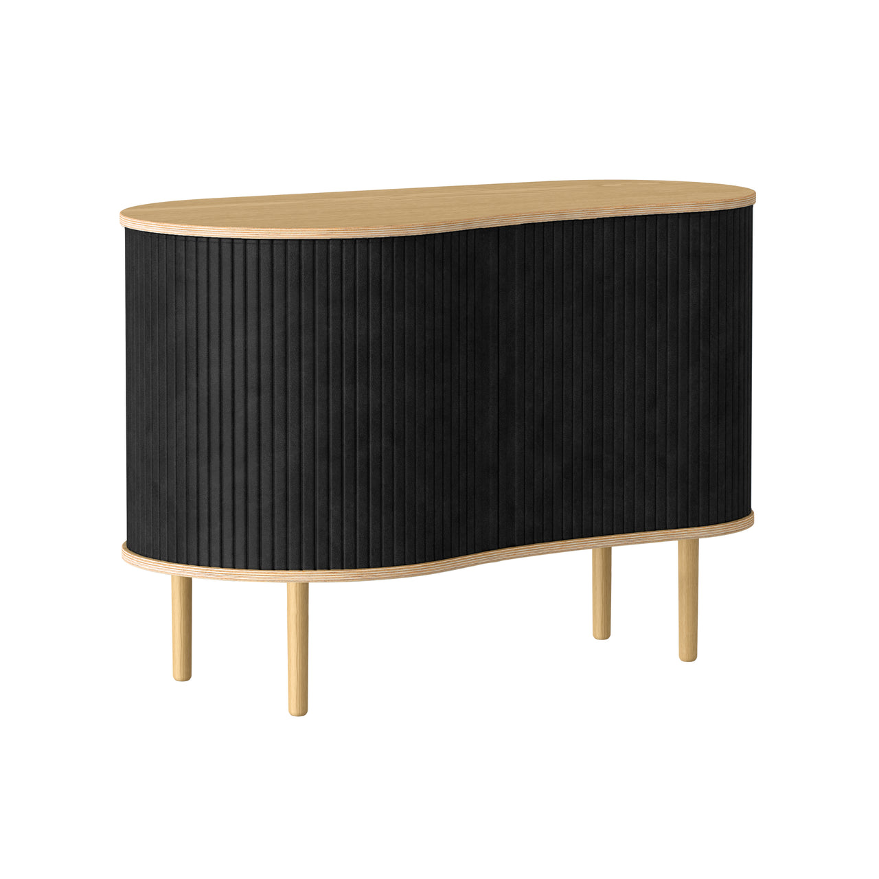 Audacious Cabinet: Oak + Charcoal
