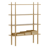 Stories Shelving: Oak + Excluded
