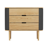 Treasures Dresser: Upholstered + Oak + Shadow