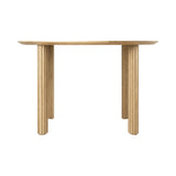 Comfort Circle Dining Table: Ripples + Oak