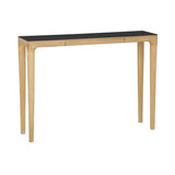 Heart ’n’ Soul Console Table: Oak + Obsidian Black