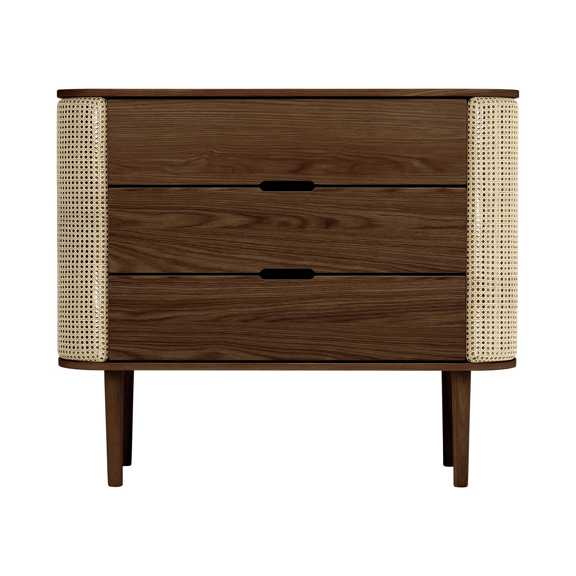 Treasures Dresser: Venetian Cane + Dark Oak