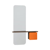 One More Look Mirror: Dark Oak + Nuance Orange