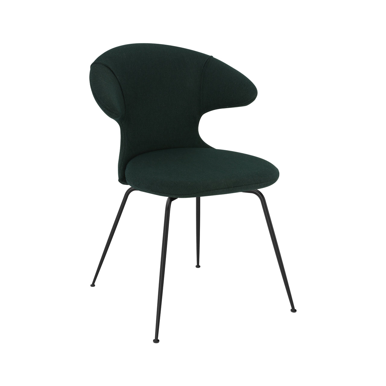 Time Flies Dining Chair: Black + Calm Seas