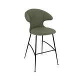 Time Flies Bar Stool: Black + Morning Meadows