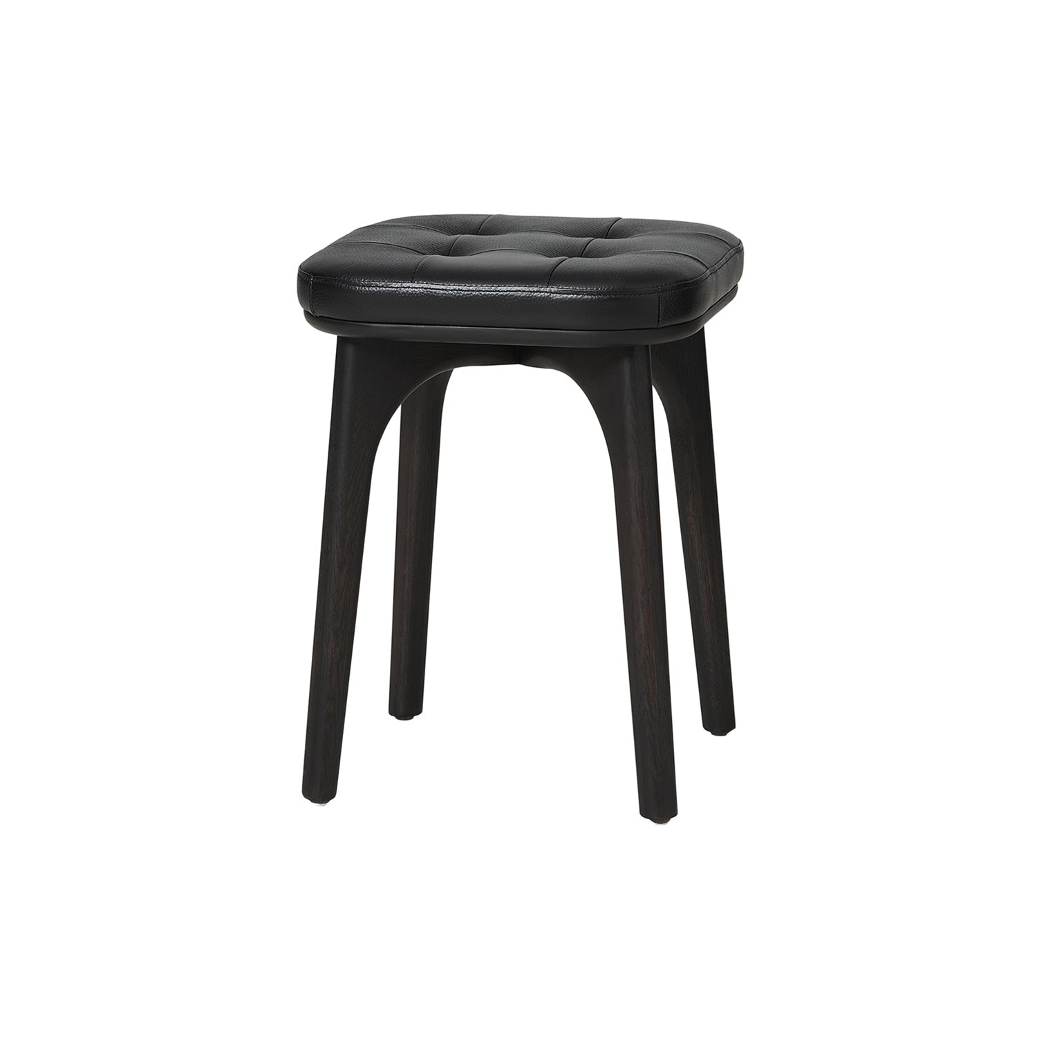 Utility Stool: H460 + Black Oak