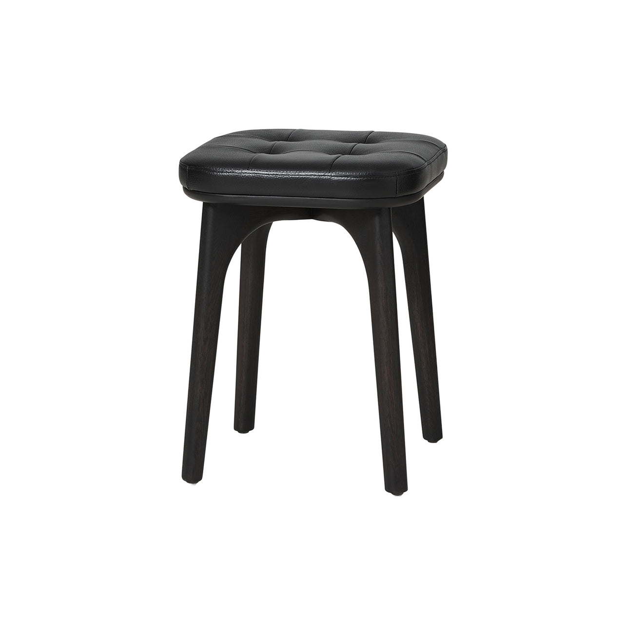 Utility Stool: H460 + Black Oak
