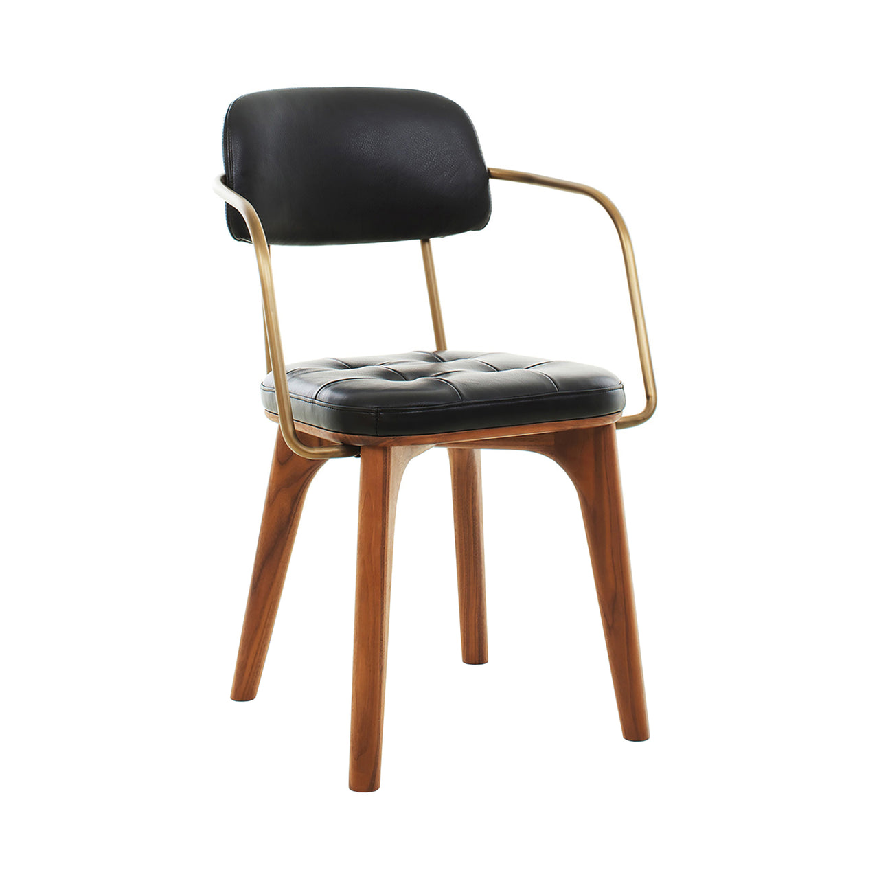 Utility Armchair U: Natural Walnut