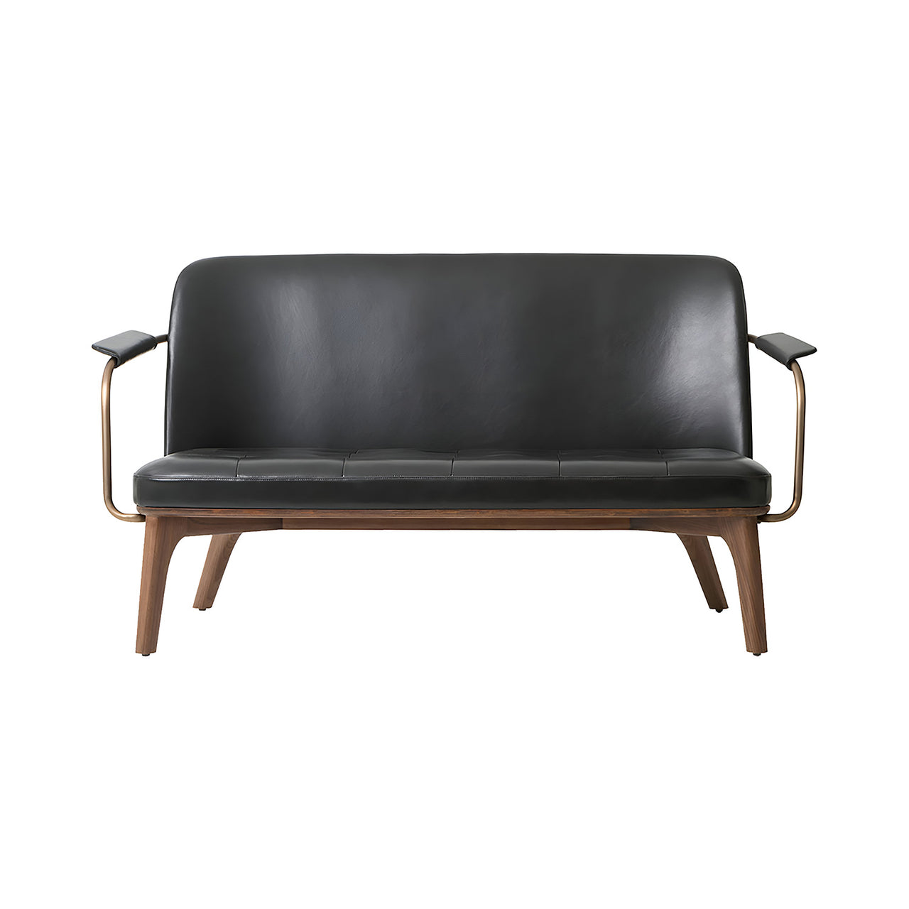 Utility Sofa: 2 Seater + Dark Brown