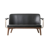 Utility Sofa: 2 Seater + Dark Brown