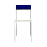 Alu Chair: Yellow + Candy Blue + Aluminum