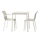 Aligned Outdoor Dining Table
