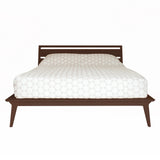 Valentine Bed: Stained Walnut