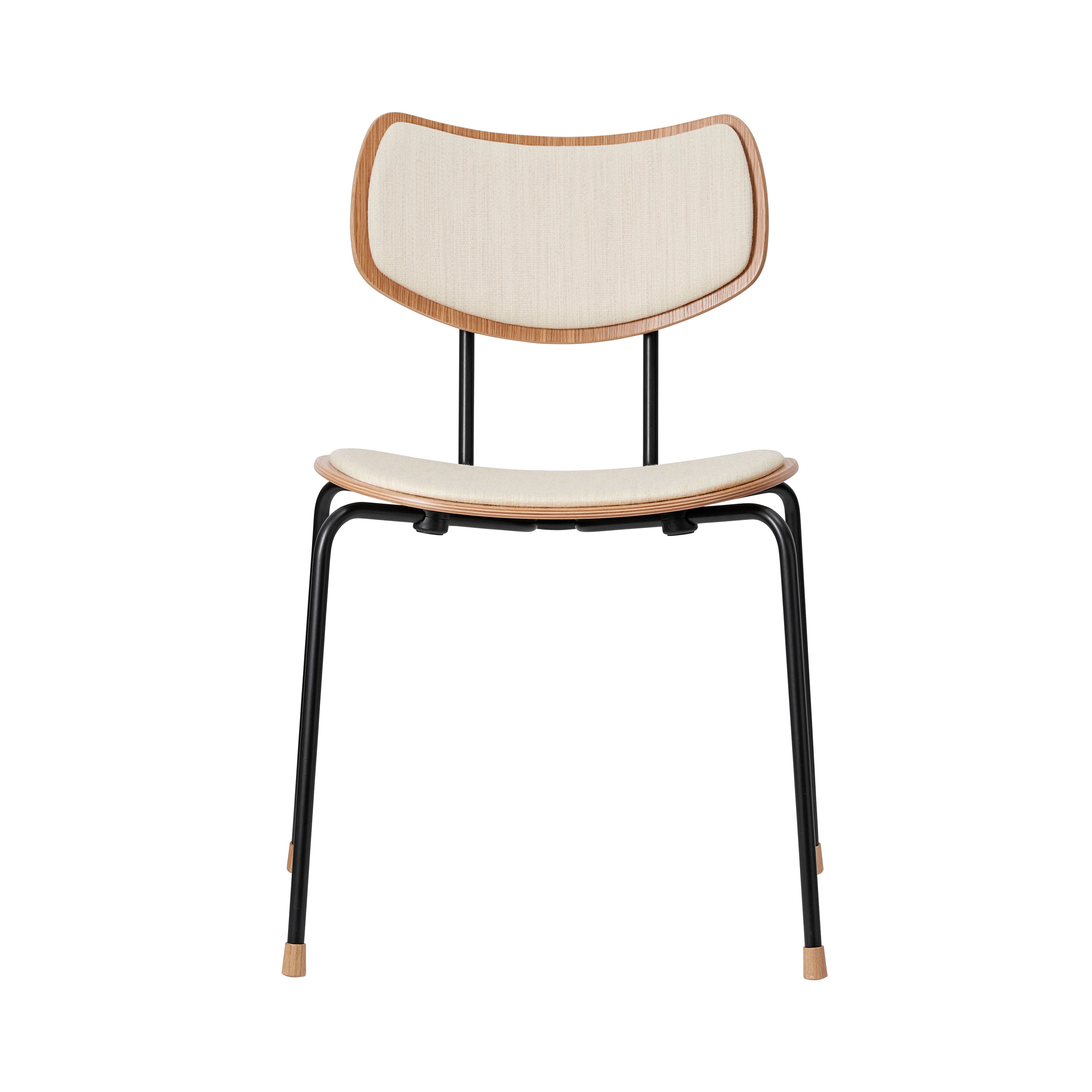 VLA26P Stacking Vega Chair: Lacquered Oak