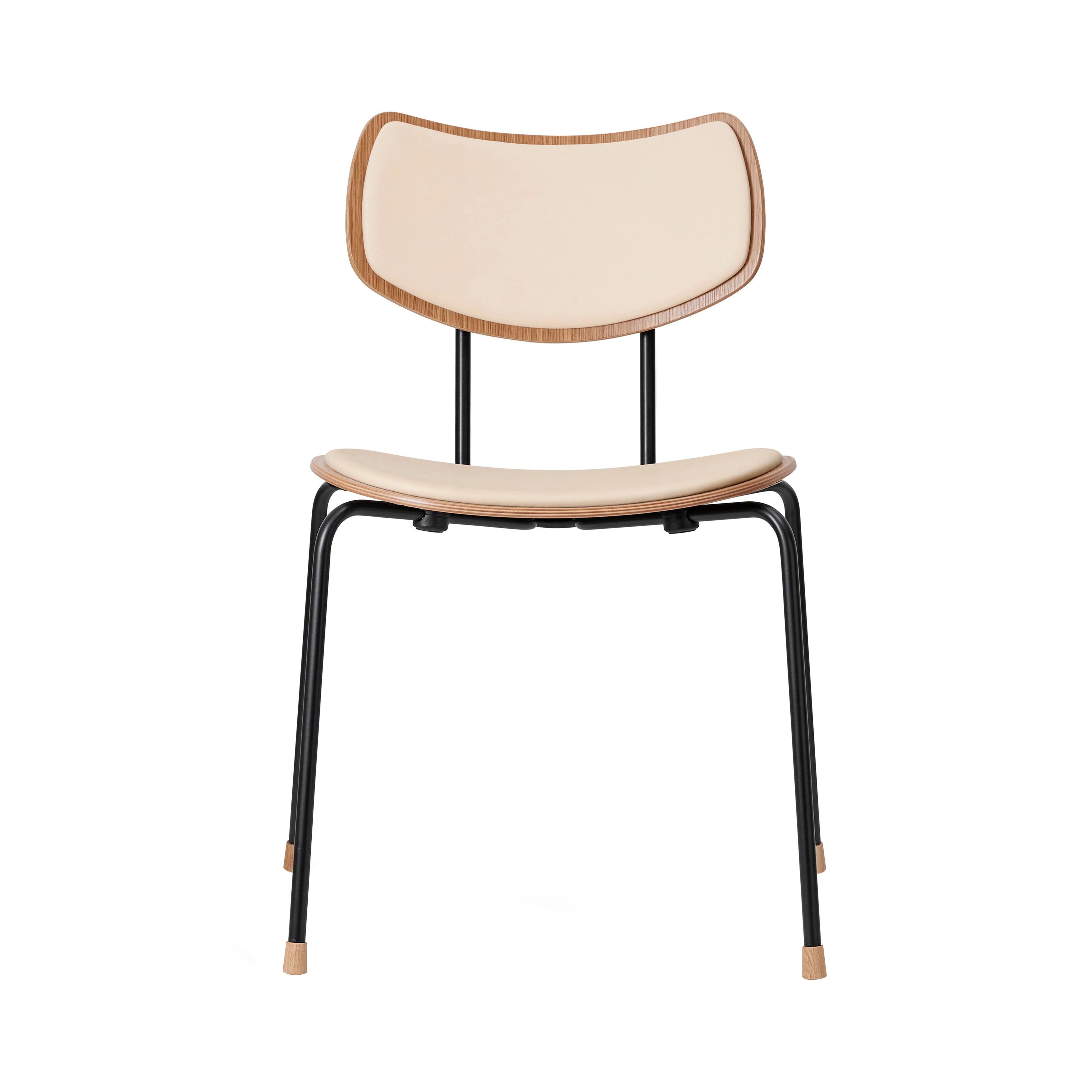 VLA26P Stacking Vega Chair: Lacquered Oak