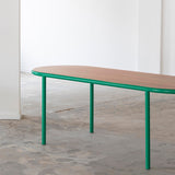 Wooden Table: Oval