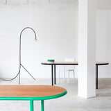 Wooden Table: Oval