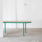 Wooden Table: Oval