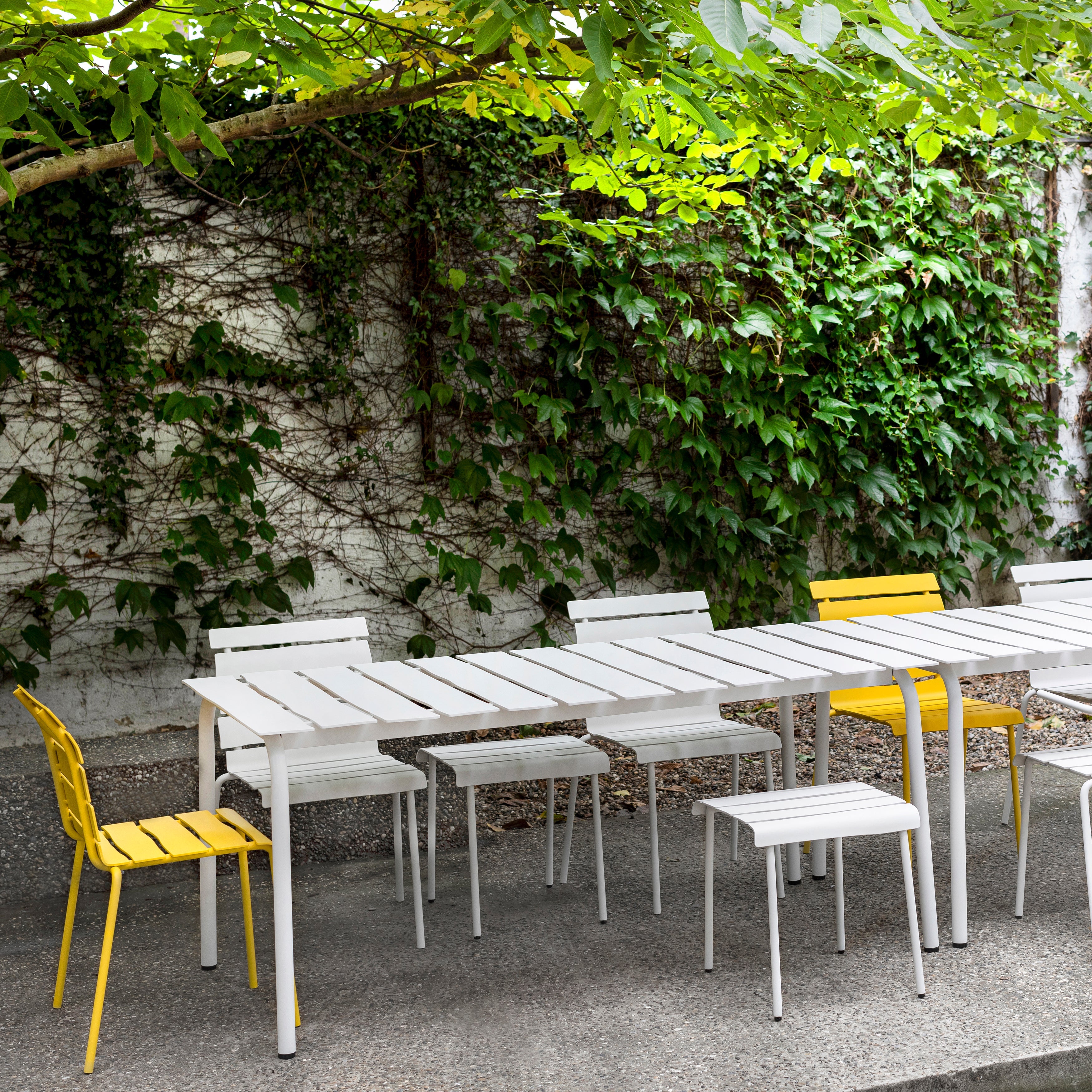 Aligned Outdoor Stool