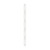 Vale System Ceiling/Wall Light: Vertical + End-to-End + Vale 5 + Rust