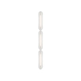 Vale System Ceiling/Wall Light: Vertical + End-to-End + Vale 3 + Silica