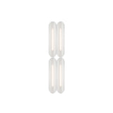 Vale System Ceiling/Wall Light: Vertical + Side-to-End + Silica + Vale 4