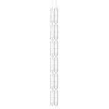 Vale System Pendant Light: Vertical + Side-to-End + Rust + Vale 6- SE