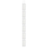Vale System Pendant Light: Vertical + Side-to-End + Anthracite + Vale 6- SE
