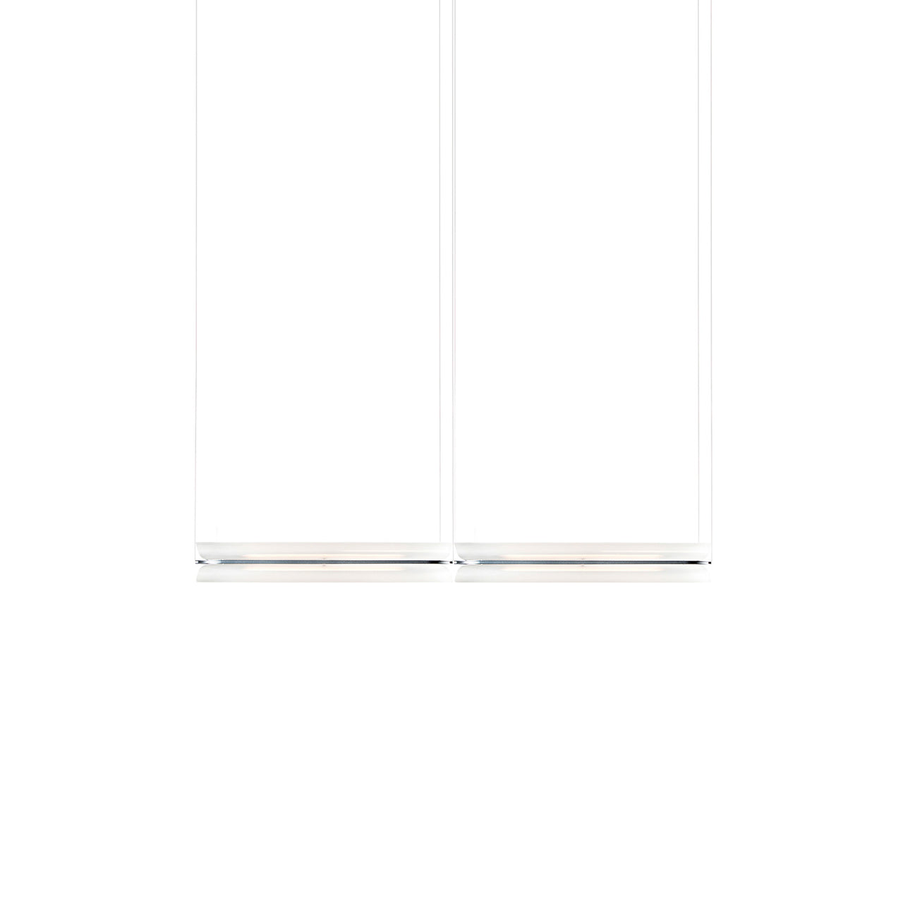 Vale System X-Axis Pendant Light: Horizontal + End-to-End + Vale 2 + Anthracite
