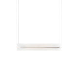 Vale System X-Axis Pendant Light: Horizontal + End-to-End + Vale 1 + Rust