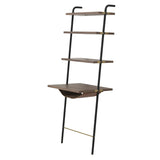 Valet Desk Shelves: Natural Walnut