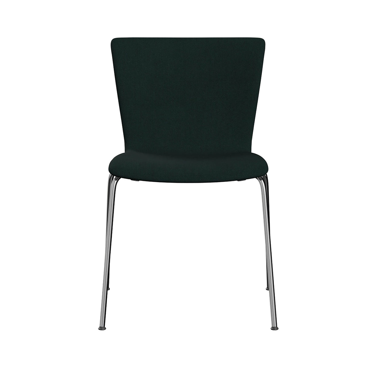 Vico Duo Chair: Fully Upholstered + Without Linking Device + Chrome