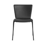 Vico Duo Chair: Fully Upholstered + Without Linking Device + Black