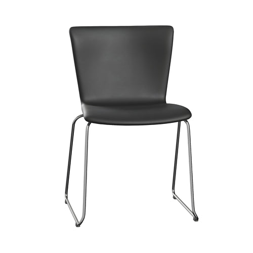 Vico Duo Chair: Sledge Base + Fully Upholstered + Without Linking Device
