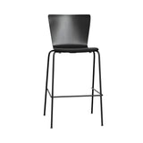 Vico Duo Stacking Bar + Counter Chair + Bar + Black Ash + Black