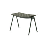 Ville AV46 Outdoor Stacking Footstool: Bronze Green