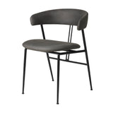 Violin Dining Chair: Fully Upholstered