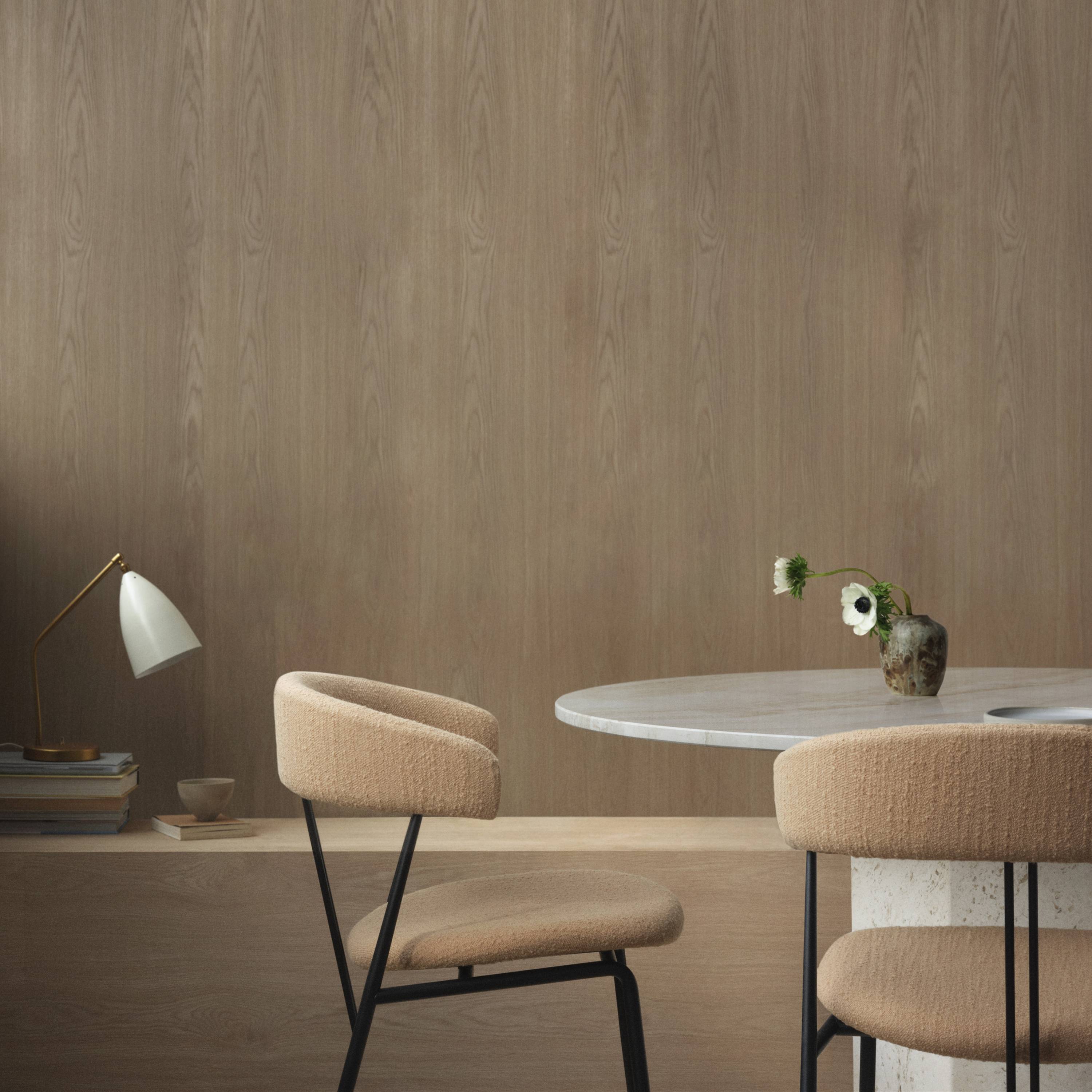 Violin Dining Chair: Fully Upholstered + LS