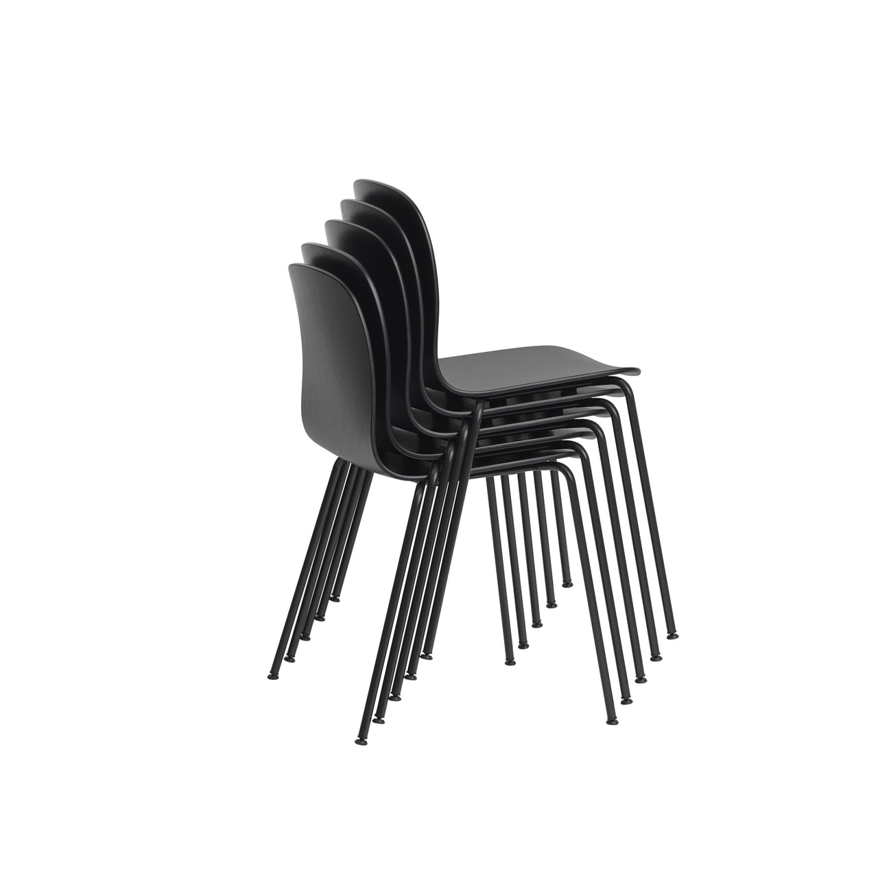 Visu Chair: Tube Base with Linking Device