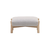 Castor Sofa Ottoman: Pure Oak