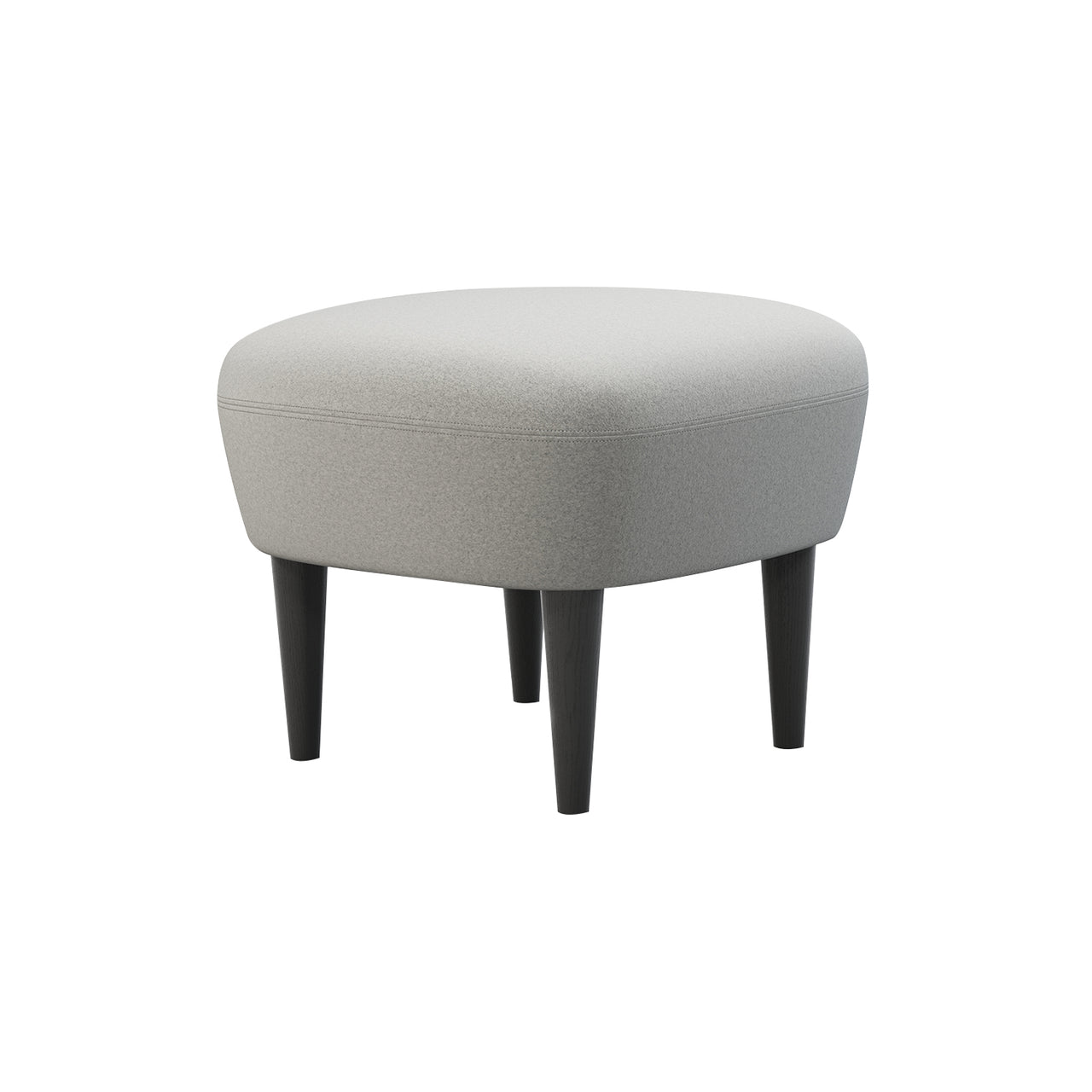 Wingback Ottoman