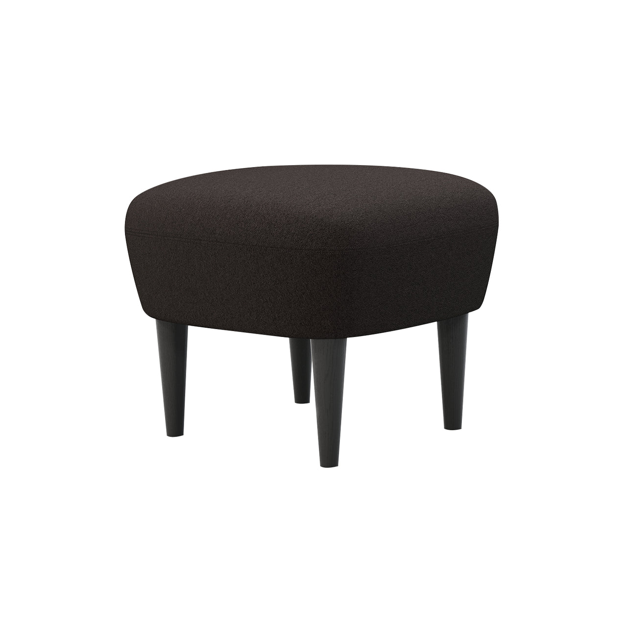 Wingback Ottoman