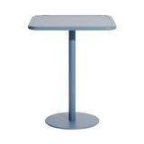 Week-End Bistro Table: Square + Pigeon Blue