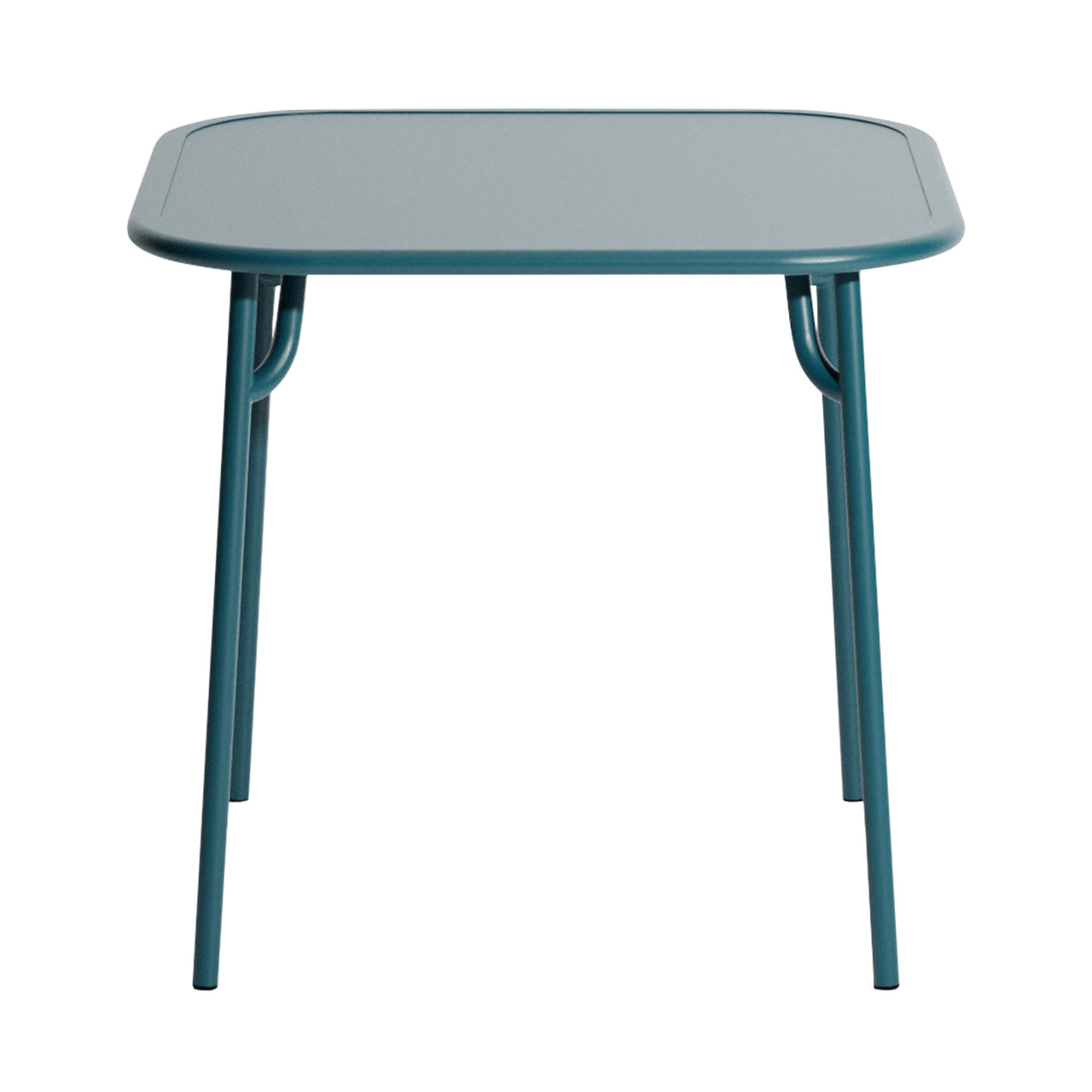 Week-End Square Dining Table: Ocean Blue