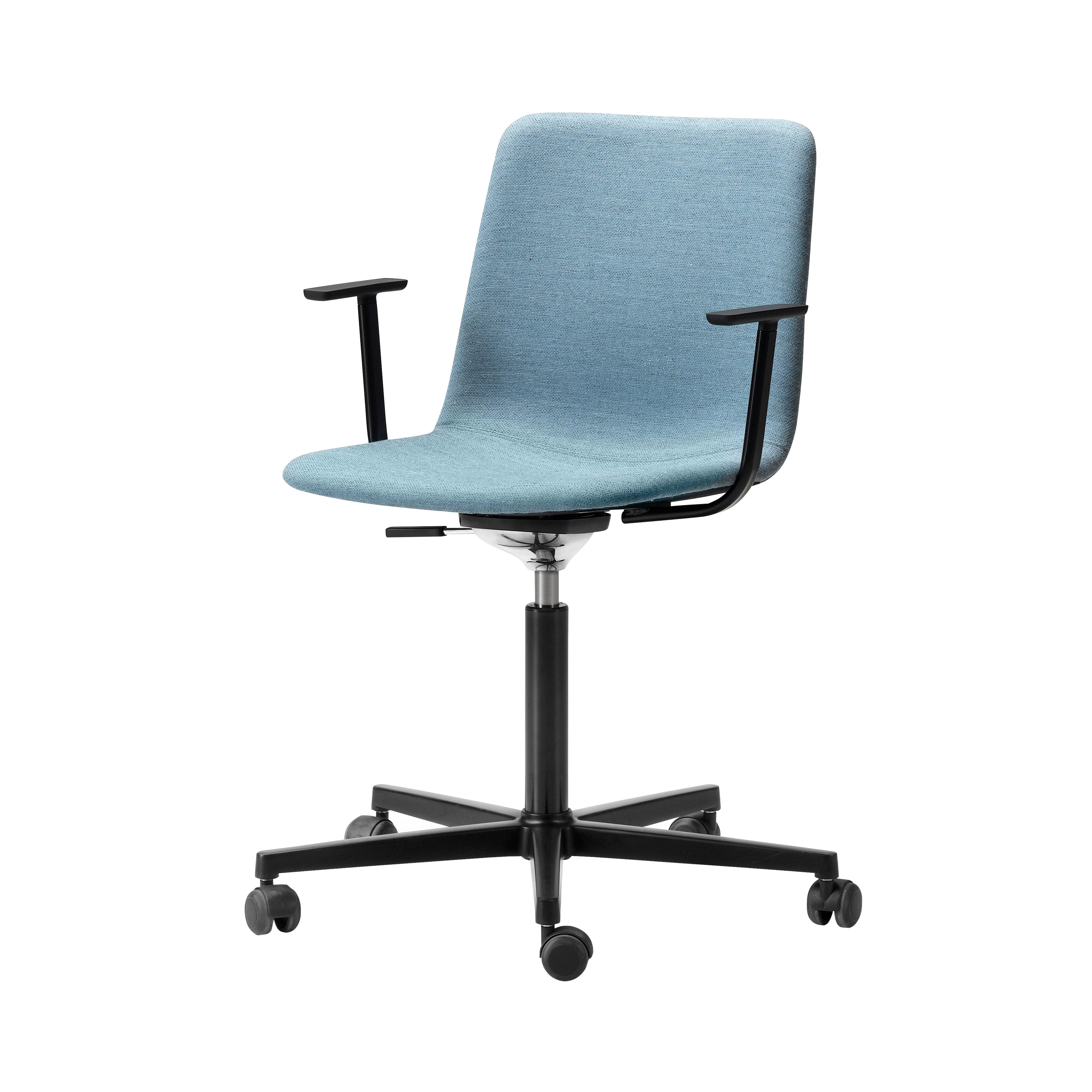 Pato Executive Office Armchair: Swivel Base + Black