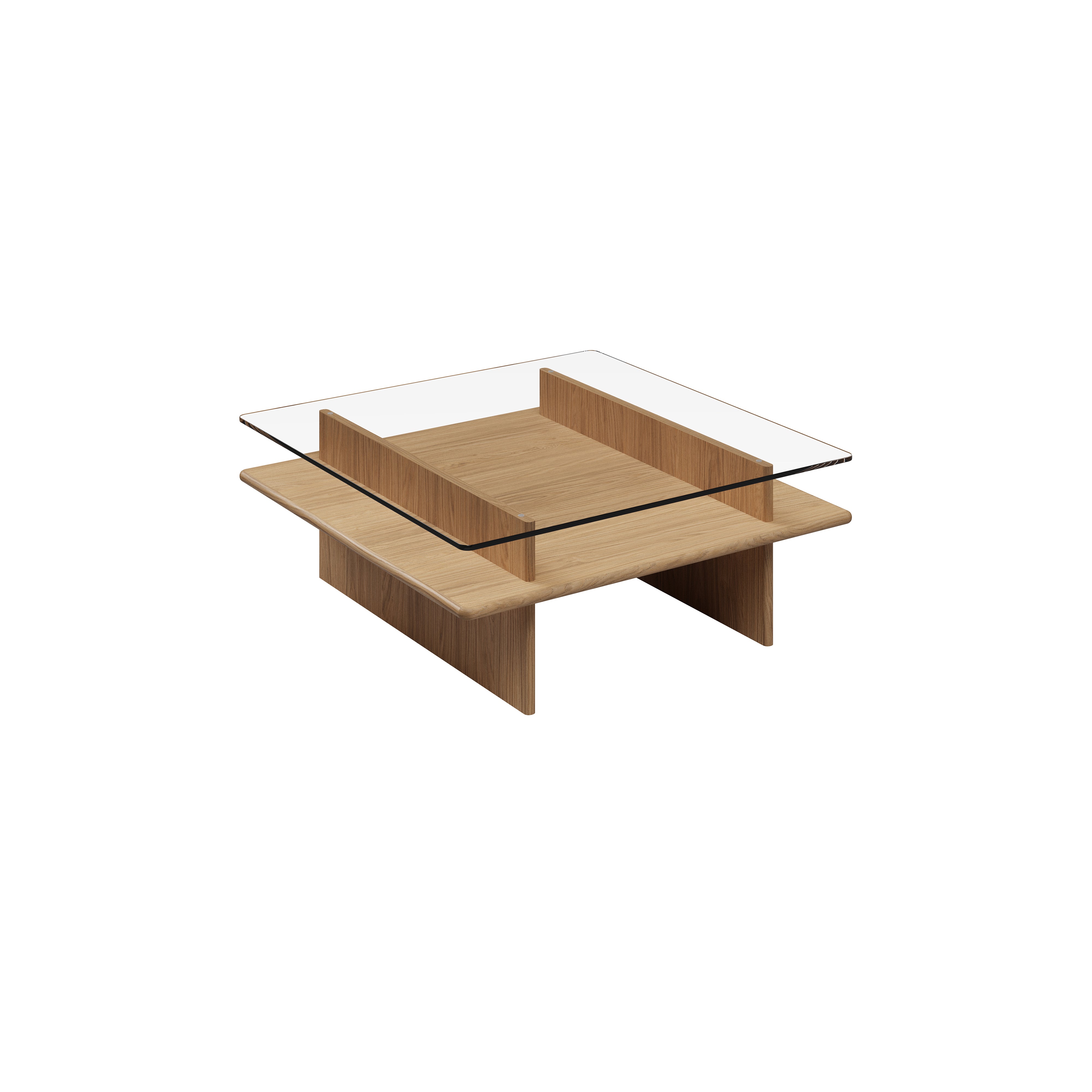 Parallel Coffee Table: Square