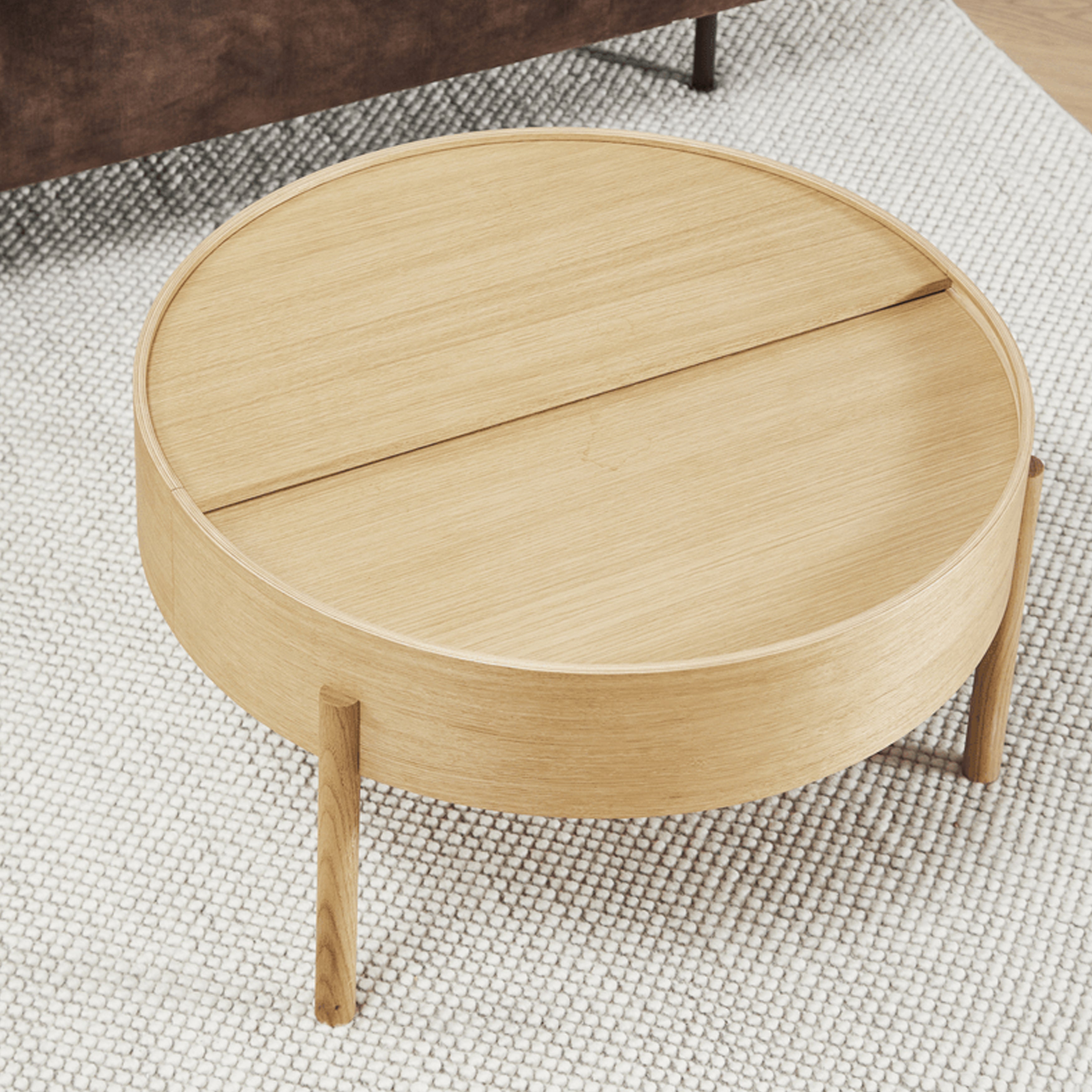 Arc Coffee Table: Quick Ship