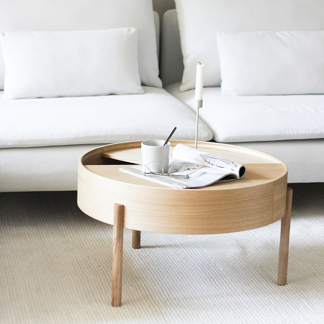 Arc Coffee Table: Quick Ship