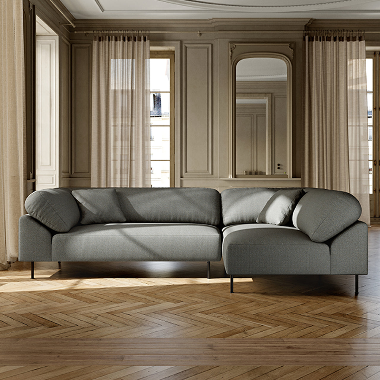 Collar Sofa: Open End